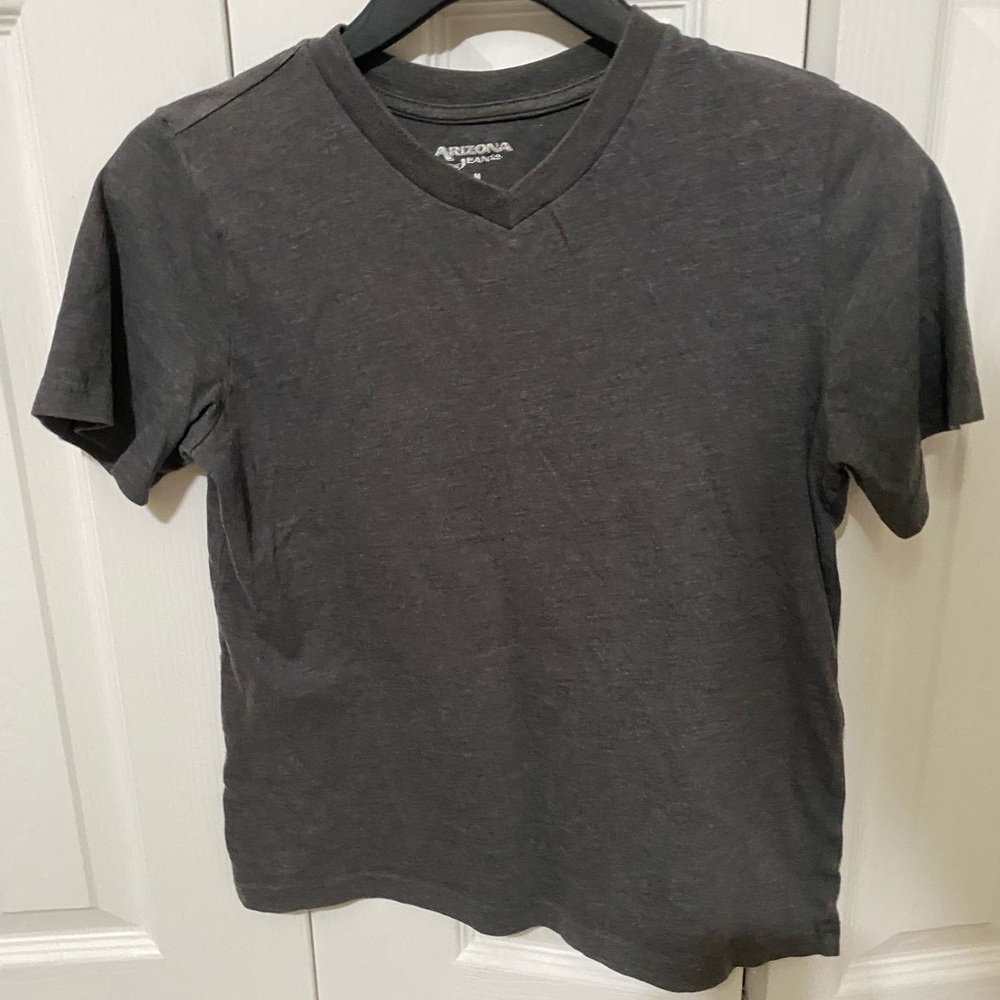 Arizona Jean Company Men's Charcoal V-Neck T-Shirt